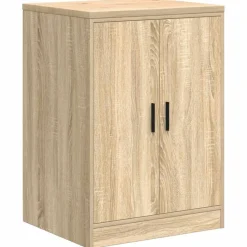 Stockage Industriel-vidaXL Armoire de rangement de garage chêne sonoma 60x51x85cm bois pin Ch&ecirc;ne sonoma