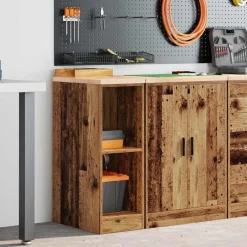vidaXL Armoire de rangement de garage 30x51x85 cm bois pin