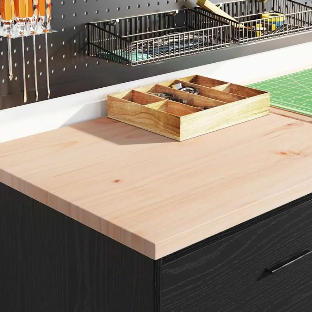 vidaXL Armoire de rangement de garage 60x51x85 cm bois de pin