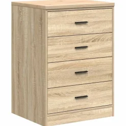 Stockage Industriel-vidaXL Armoire de rangement de garage chêne sonoma 60x51x85cm bois pin Ch&ecirc;ne sonoma