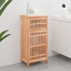 Armoires & Meubles De Rangement-vidaXL Armoire de salle de bain 42x29x82 cm Bois massif de noyer