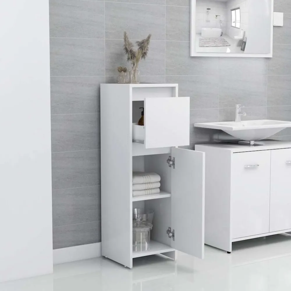 vidaXL Armoire de salle de bain 30x30x95 cm Bois d'ingénierie