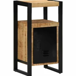 Ensembles De Meubles-vidaXL Armoire de salle de bain Marron Bois de mangue massif