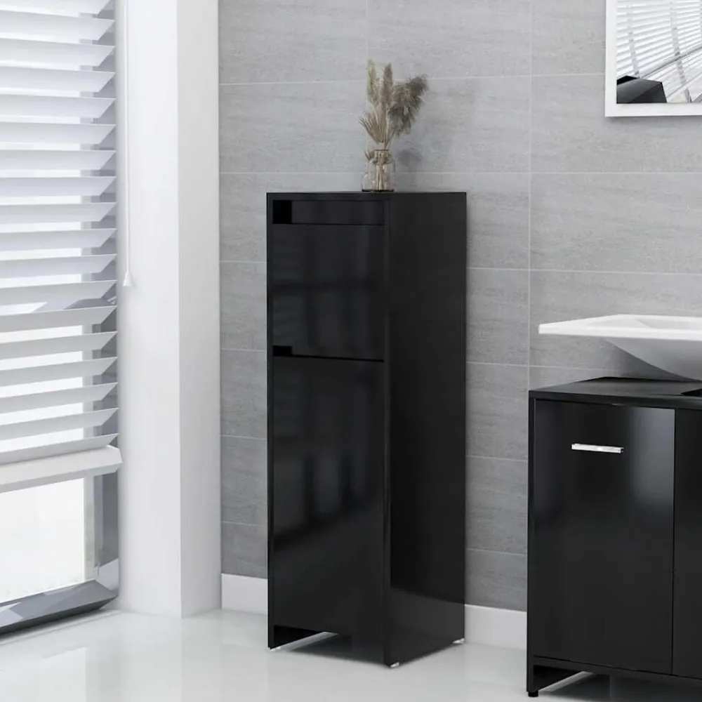 vidaXL Armoire de salle de bain 30x30x95 cm Bois d'ingénierie