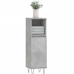 vidaXL Armoire de salle de bain 30x30x100 cm