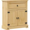 vidaXL Armoire de salle de bain Corona 70x33x80 cm bois de pin massif