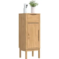 vidaXL Armoire de salle de bain FLORO 35 x 30 x 90 cm