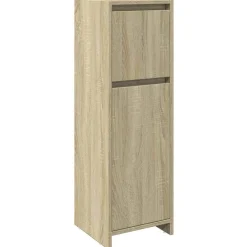 Ensembles De Meubles-vidaXL Armoire de salle de bain Chêne sonoma 30x30x95 cm Aggloméré Ch&ecirc;ne sonoma