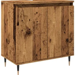 Ensembles De Meubles-vidaXL Armoire de salle de bain 58x33x60 cm bois ingénierie Vieux bois