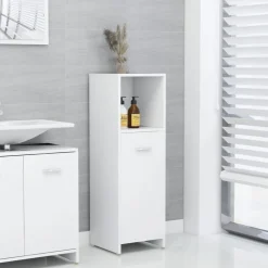 vidaXL Armoire de salle de bain 30x30x95 cm Bois d'ingénierie