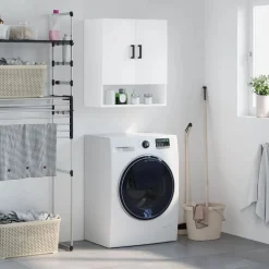 Armoires & Meubles De Rangement-vidaXL Armoire murale 60x31x70 cm bois d'ingénierie Blanc