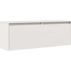 vidaXL Armoire murale 100x30x35 cm Bois de pin massif