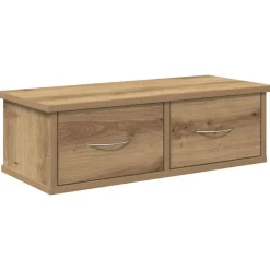 Étagères-vidaXL Armoire murale chêne artisanal 60x26x18,5 cm bois d'ingénierie chêne artisanal