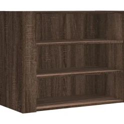 Étagères-vidaXL Armoire murale chêne marron 75x35x60 cm bois d'ingénierie Ch&ecirc;ne marron
