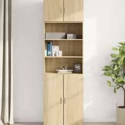 Armoires & Meubles De Rangement-vidaXL Armoire murale chêne sonoma 70x42,5x40 cm bois d'ingénierie Ch&ecirc;ne sonoma