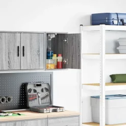 vidaXL Armoire murale de garage bois d'ingénierie
