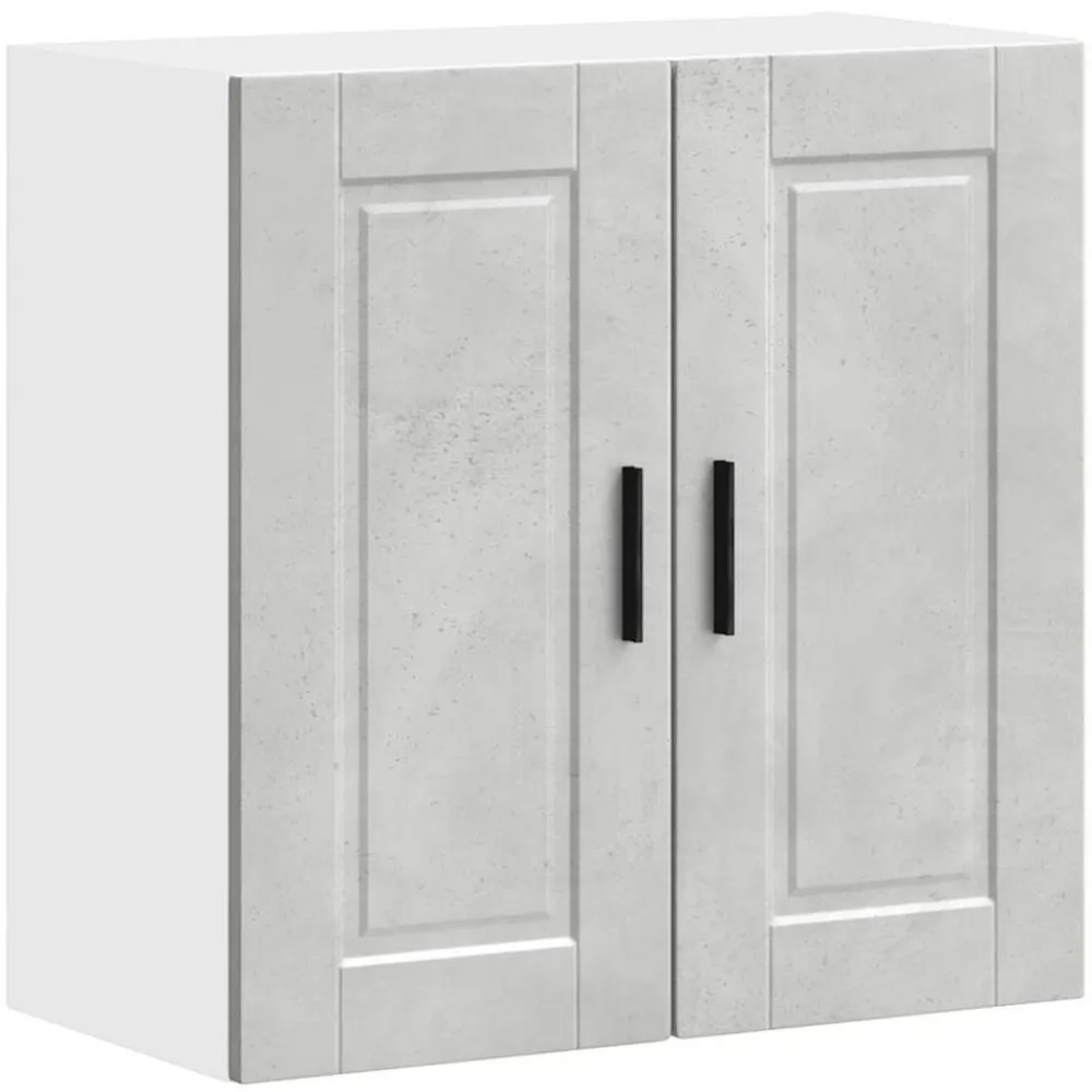 Armoires & Meubles De Rangement-vidaXL Armoire murale de cuisine Porto bois d'ingénierie Gris béton