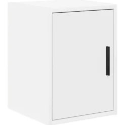 Stockage Industriel-vidaXL Armoire murale de garage bois d'ingénierie Blanc