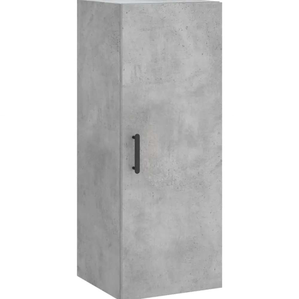Armoires & Meubles De Rangement-vidaXL Armoire murale 34,5x34x90 cm Gris béton