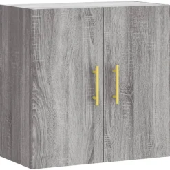 Armoires & Meubles De Rangement-vidaXL Armoire murale 60x31x60 cm bois d'ingénierie Sonoma gris