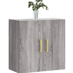 Armoires & Meubles De Rangement-vidaXL Armoire murale 60x31x60 cm bois d'ingénierie Sonoma gris