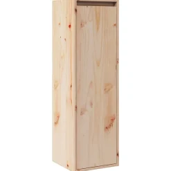 Étagères-vidaXL Armoire murale 30x30x100 cm Bois de pin massif Naturel