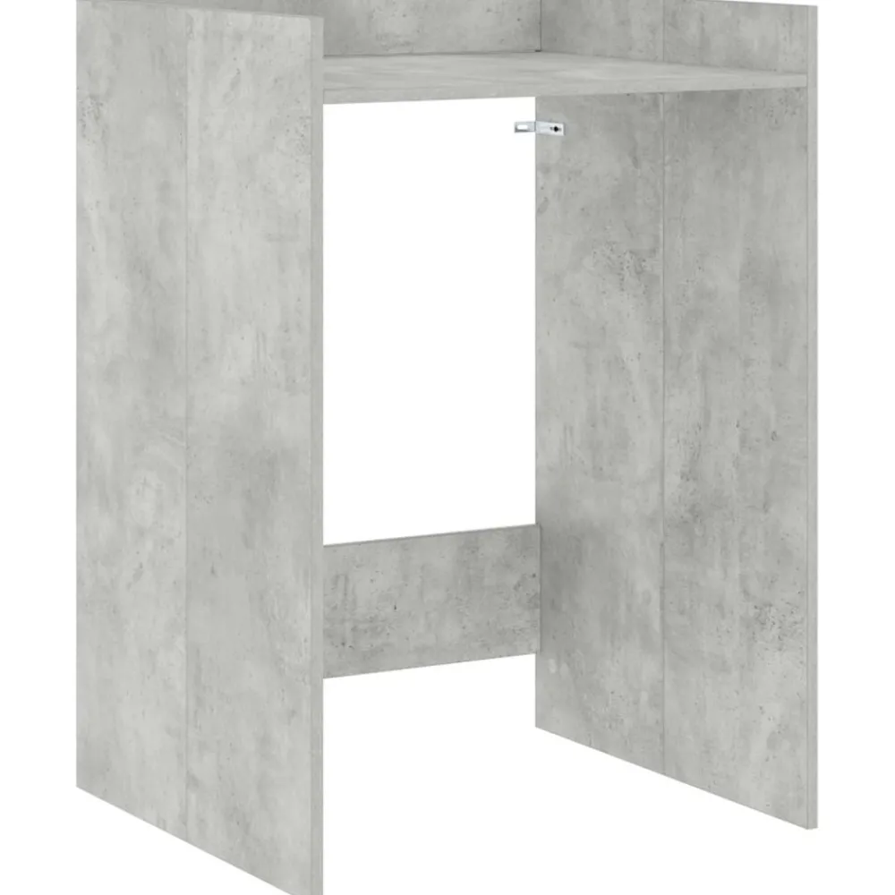Armoires & Meubles De Rangement-vidaXL Armoire pour machine à laver Béton 67,5 x 62 x 97 cm Gris béton