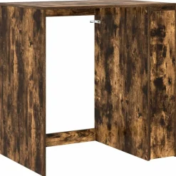 Armoires & Meubles De Rangement-vidaXL Armoire pour machine à laver Chêne fumé 87 x 60 x 89 cm Ch&ecirc;ne fumé