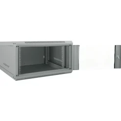 Appareils Électroniques-vidaXL Armoire réseau avec stockage 60 x 60 x 35 cm Acier Gris