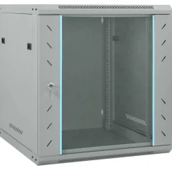 Appareils Électroniques-vidaXL Armoire réseau avec stockage 60 x 60 x 65 cm Acier Gris