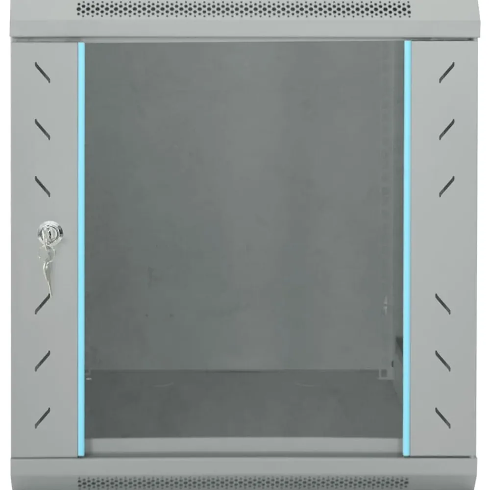 vidaXL Armoire réseau avec stockage 53 x 60 x 60 cm Acier