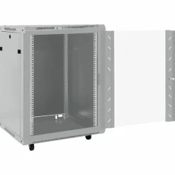 vidaXL Armoire réseau avec stockage 60 x 60 x 80 cm Acier