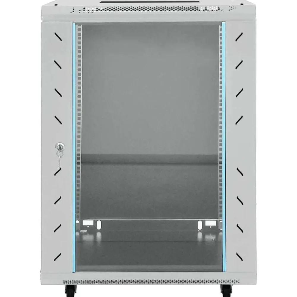vidaXL Armoire réseau avec stockage 60 x 60 x 80 cm Acier