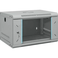 vidaXL Armoire réseau avec stockage 53 x 45 x 30 cm Acier