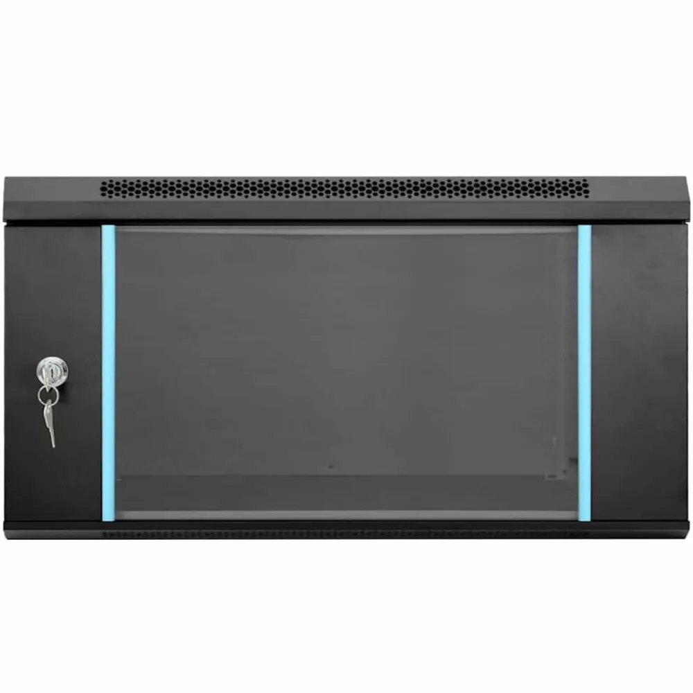 vidaXL Armoire réseau avec stockage 60 x 60 x 35 cm Acier