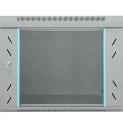 Appareils Électroniques-vidaXL Armoire réseau avec stockage 53 x 60 x 45 cm Acier Gris