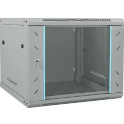 Appareils Électroniques-vidaXL Armoire réseau avec stockage 60 x 60 x 50 cm Acier Gris