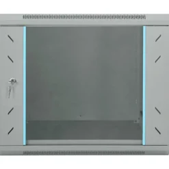 Appareils Électroniques-vidaXL Armoire réseau avec stockage 60 x 60 x 50 cm Acier Gris