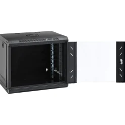 Appareils Électroniques-vidaXL Armoire réseau murale 9U 19" IP20 53 x 40 x 45 cm Noir