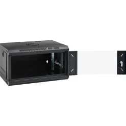 Appareils Électroniques-vidaXL Armoire réseau murale 6U 19" IP20 53 x 40 x 30 cm Noir