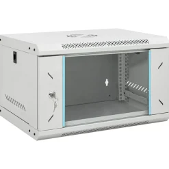 vidaXL Armoire réseau murale 6U 19" IP20 53 x 40 x 30 cm