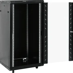 vidaXL Armoire réseau 22U avec pieds pivotants 19" IP20 60 x 60 x 120 cm