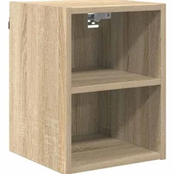 vidaXL Armoire suspendue avec stockage Chêne Sonoma 30 x 29,5 x 40 cm