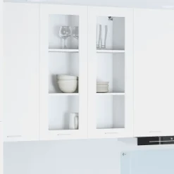 Armoires & Meubles De Rangement-vidaXL Armoire suspendue 80 x 31 x 100 cm Bois d'ingénierie Blanc