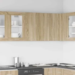 vidaXL Armoire suspendue "Lyon" Chêne Sonoma 60 x 31 x 60 cm Bois d'ingénierie