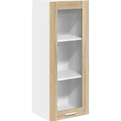 Armoires & Meubles De Rangement-vidaXL Armoire suspendue avec stockage Chêne Sonoma 40 x 31 x 100 cm Ch&ecirc;ne Sonoma