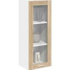 Armoires & Meubles De Rangement-vidaXL Armoire suspendue avec stockage Chêne Sonoma 40 x 31 x 100 cm Ch&ecirc;ne Sonoma