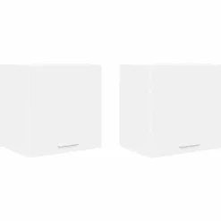 vidaXL Armoire suspendue 2 pcs 40 x 31 x 40 cm Bois d'ingénierie