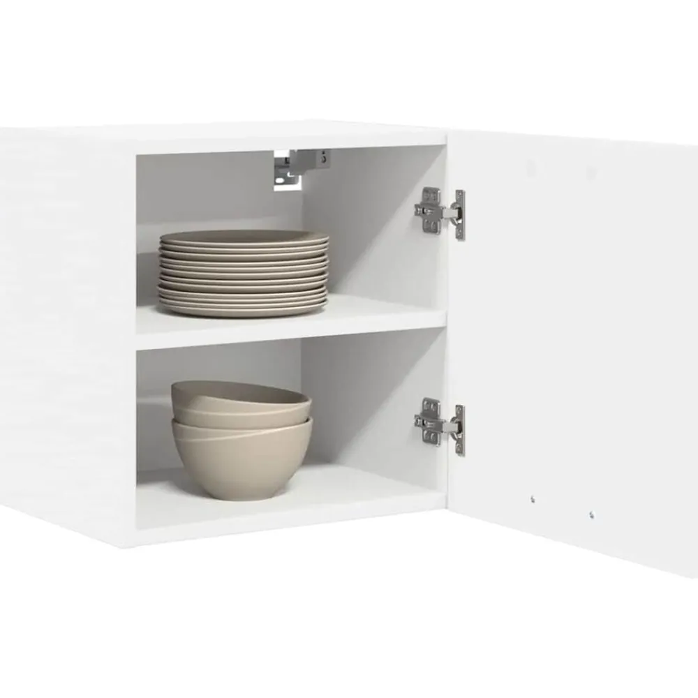 vidaXL Armoire suspendue 2 pcs 40 x 31 x 40 cm Bois d'ingénierie