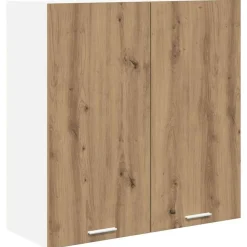 Armoires & Meubles De Rangement-vidaXL Armoire suspendue avec stockage Chêne artisanal 80 x 31 x 80 cm Ch&ecirc;ne artisanal